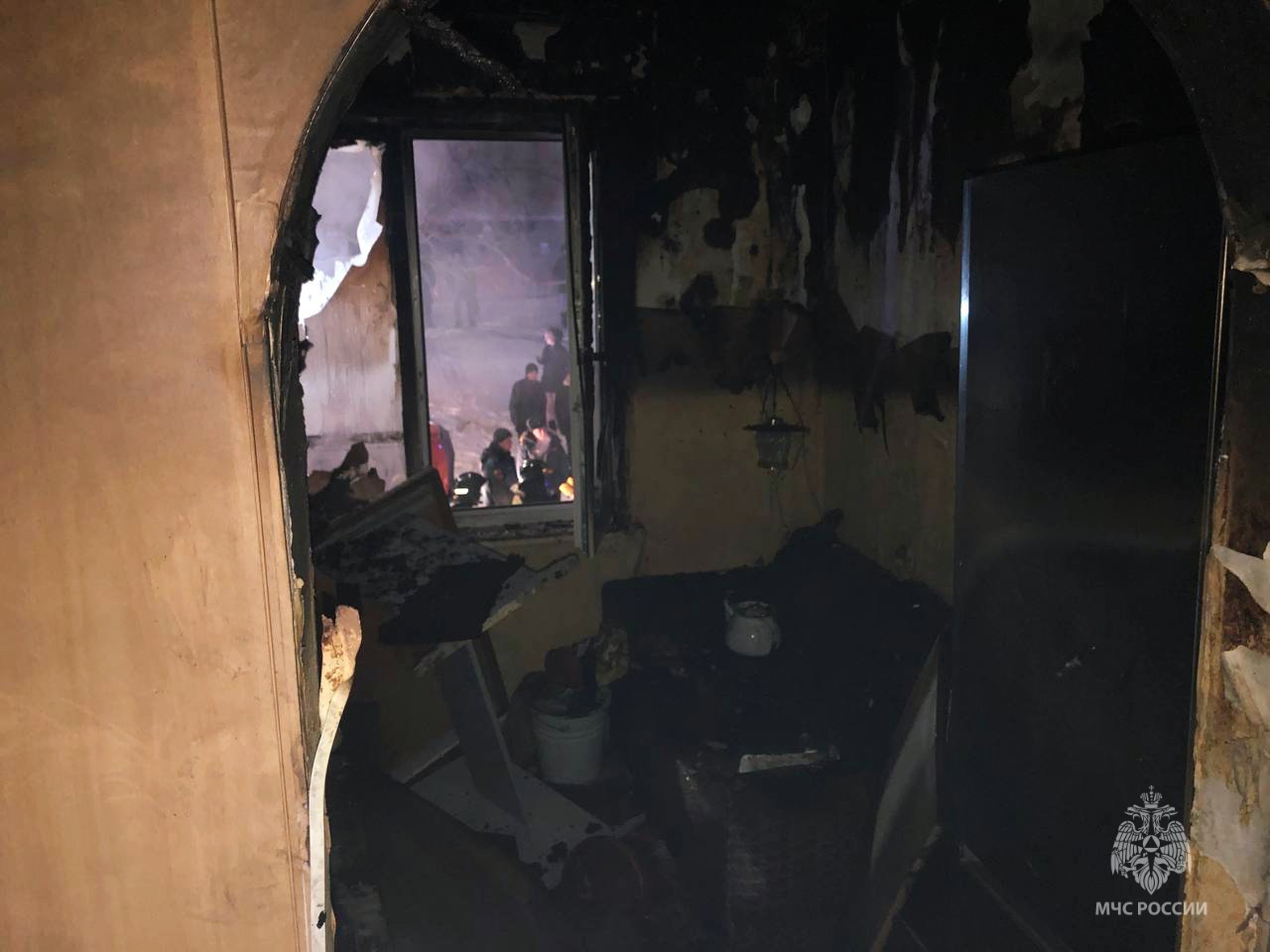Мужчина погиб на пожаре в собственной квартире в Миассе