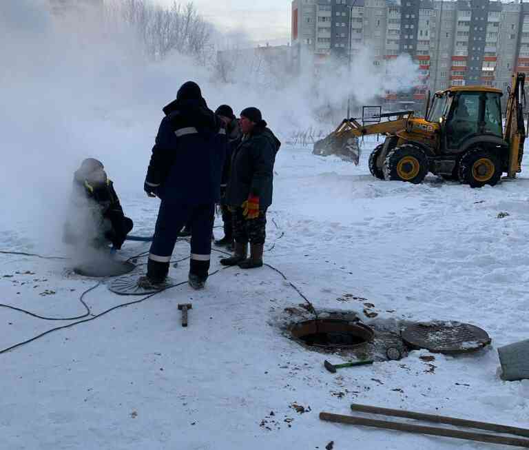 Авария на сетях в машгородке устранена - Миасский Рабочий -08122023