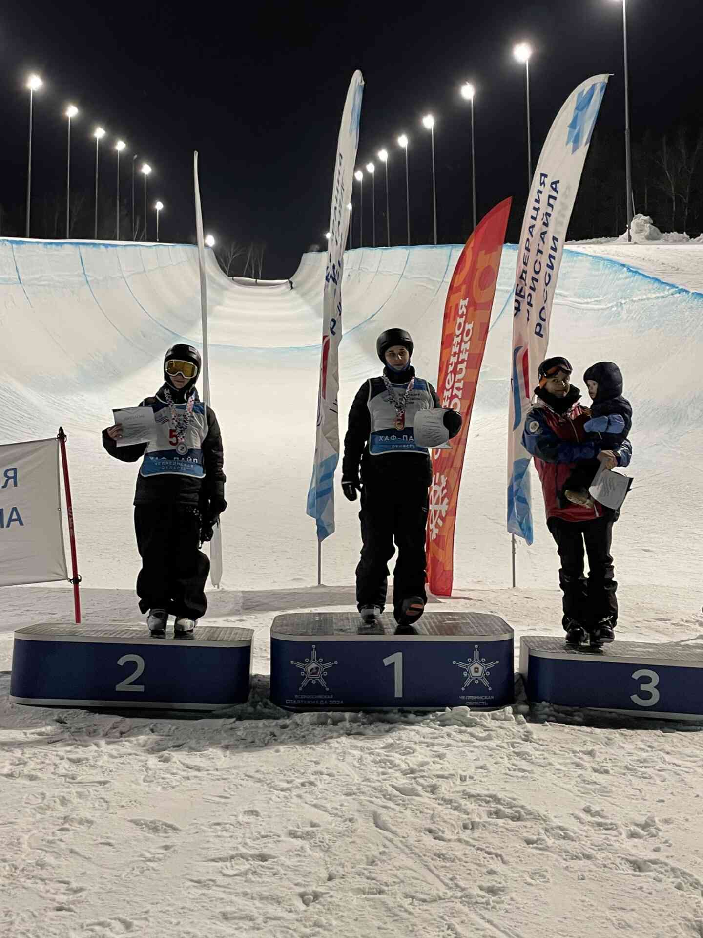 Четыре медали, в том числе золото, завоевали лыжники из Миасса на втором этапе Кубка России по фристайлу