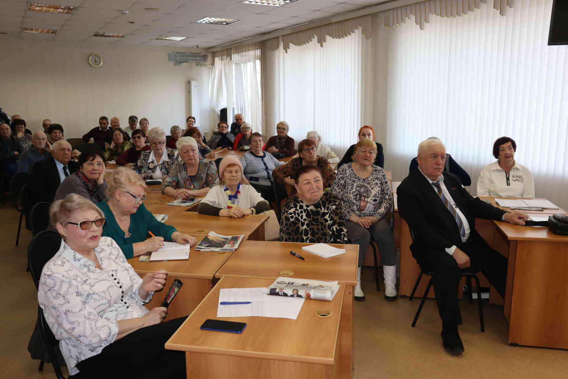 Пленум городского Совета ветеранов обсудил план работы на 2024 год