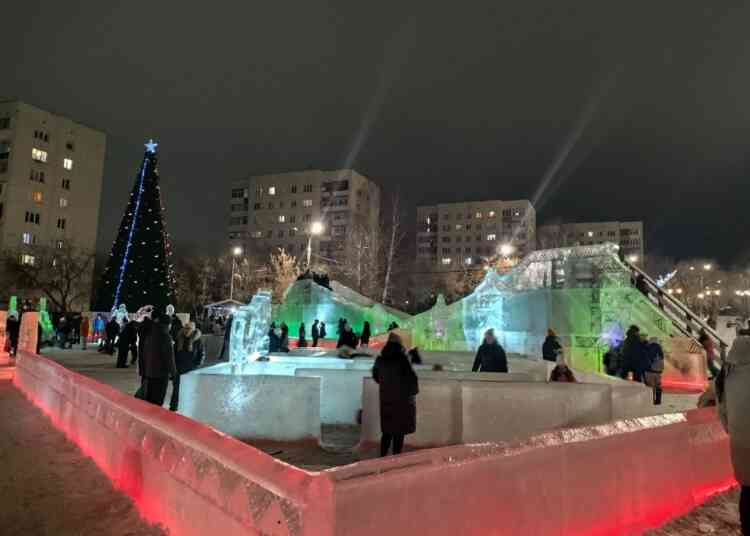Ледовые городки снова открыты в Миассе