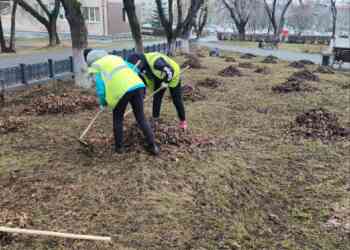Масштабная уборка прошла в Миассе