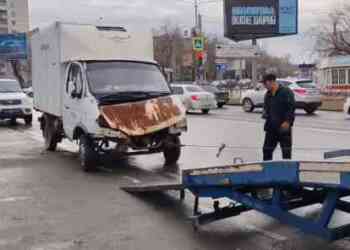 Бесхозная «Газель» эвакуирована из центра Миасса