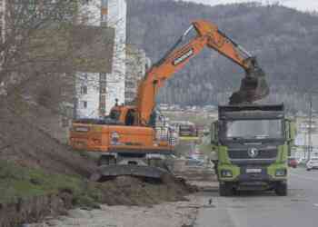 Работы по обустройству прогулочной зоны начались в Комарово