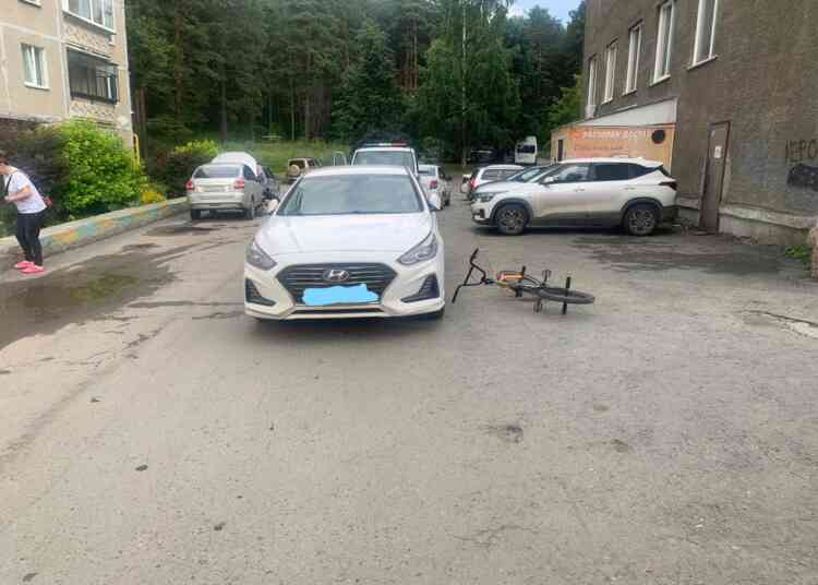 11-летнего велосипедиста сбили в Миассе