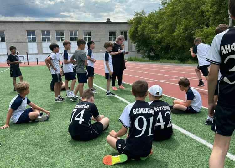 Миасские футболисты в отличной форме благодаря ГТО