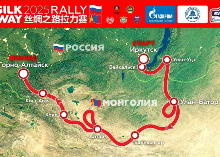 Пять «КамАЗов» выйдут на «Шелковый путь»