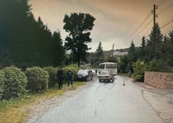 ДТП с автобусом произошло в Миассе