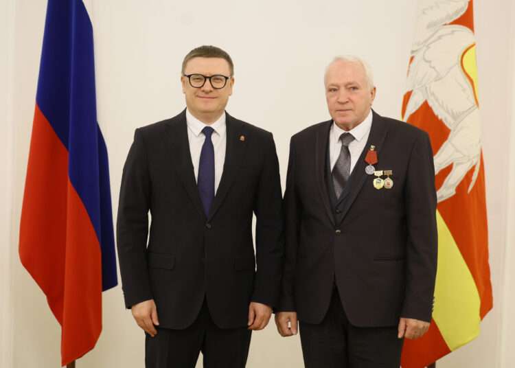 Николаю Кривошееву вручили медаль ордена «За заслуги перед Отечеством» II степени