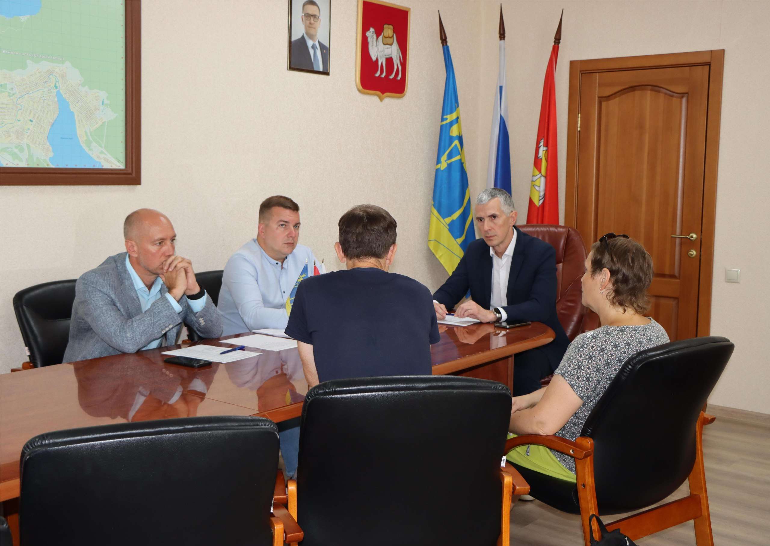 Юрий Ефименко провел личный прием горожан