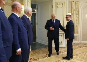 Президент Республики Беларусь Александр Лукашенко провел встречу с Алексеем Текслером