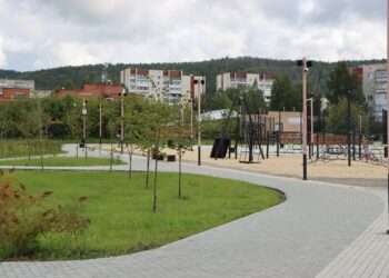 Завершается благоустройство сквера «Семейный» в Миассе