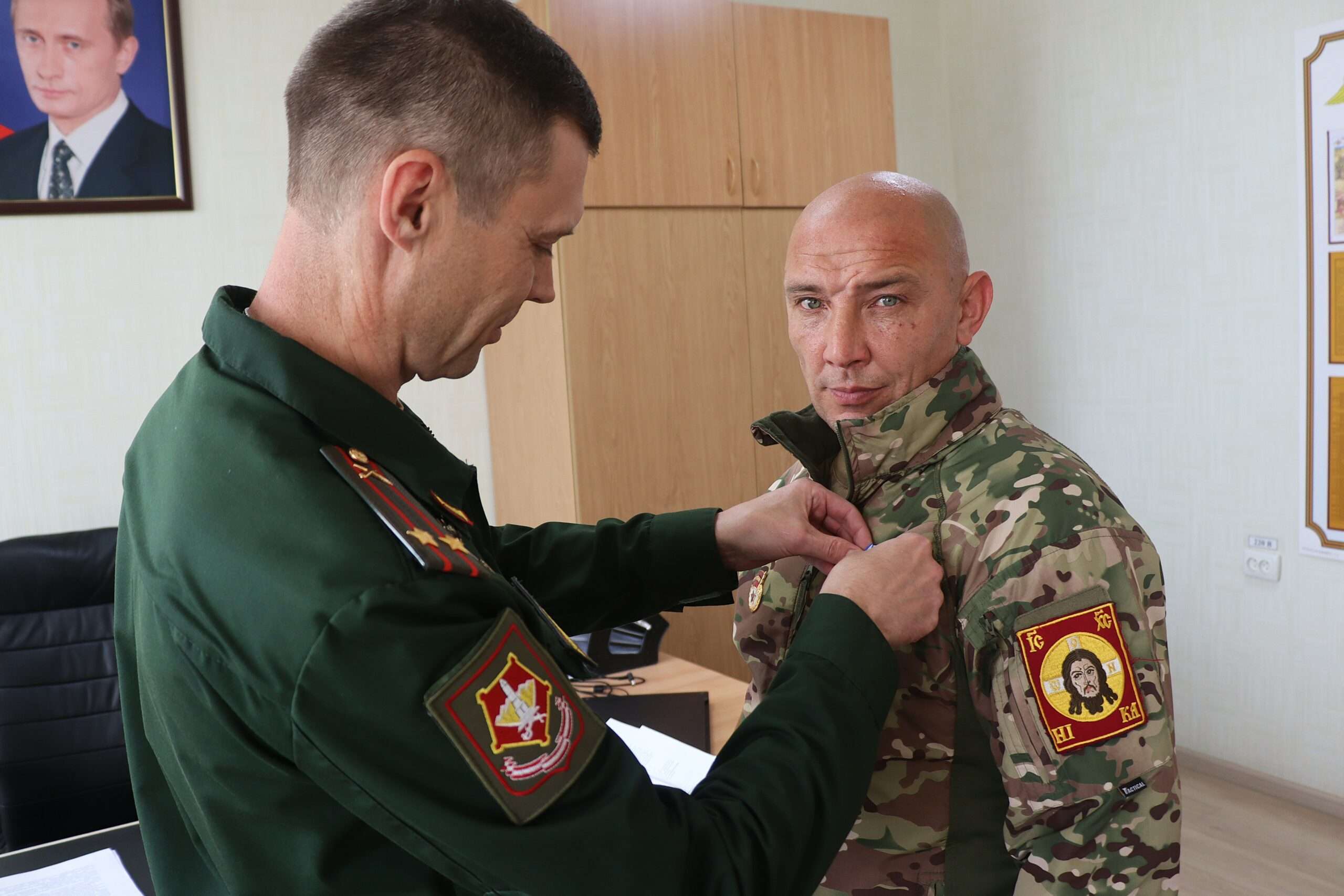 Житель Миасса получил медаль «За отвагу»