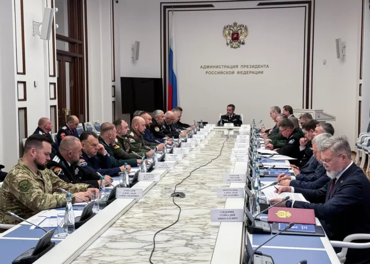 Состоялось заседание совета атаманов Всероссийского казачьего общества