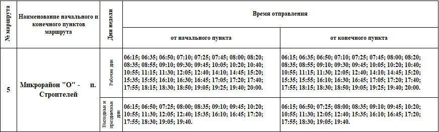 Изменится расписание маршрута №5 в Миассе