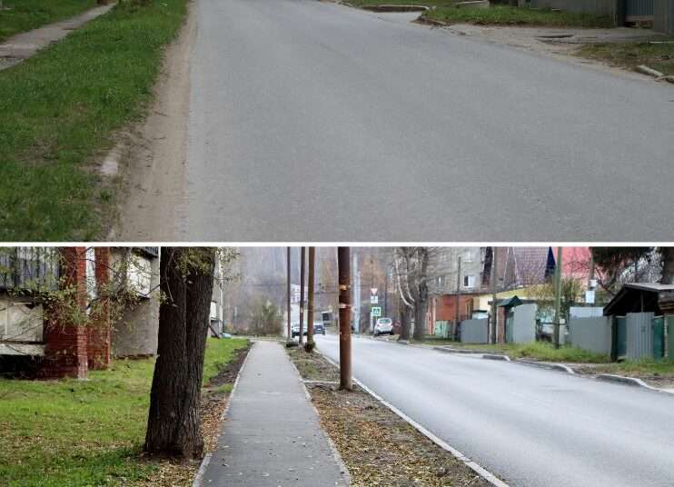 Проведение дорожных работ заметно преобразило поселок Строителей