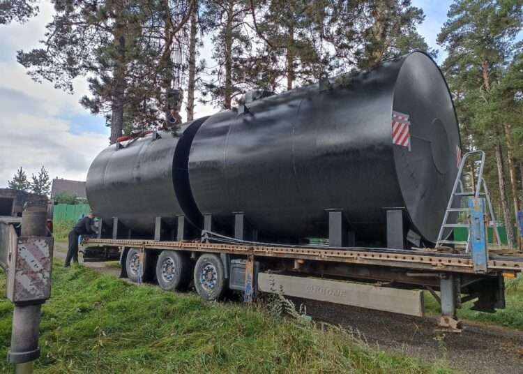 Два подземных пожарных резервуара установлены в поселке Новотагилка