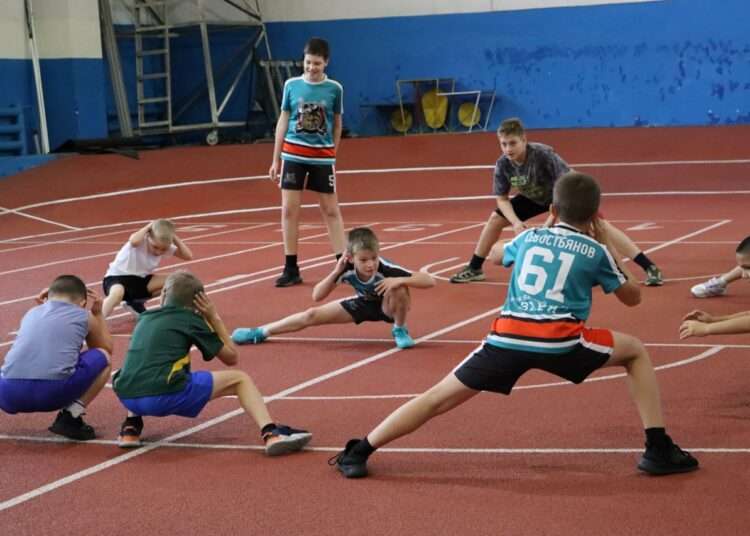 Юные хоккеисты Миасса сдали нормы ГТО