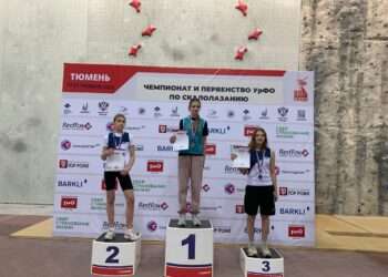 Скалолазы из Челябинской области блеснули на чемпионате и первенстве УрФО