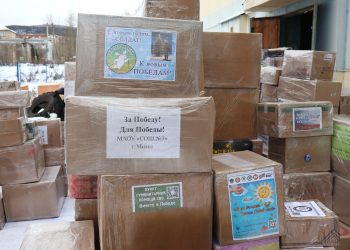 Новогодний гумконвой из Миасса отправился на Донбасс