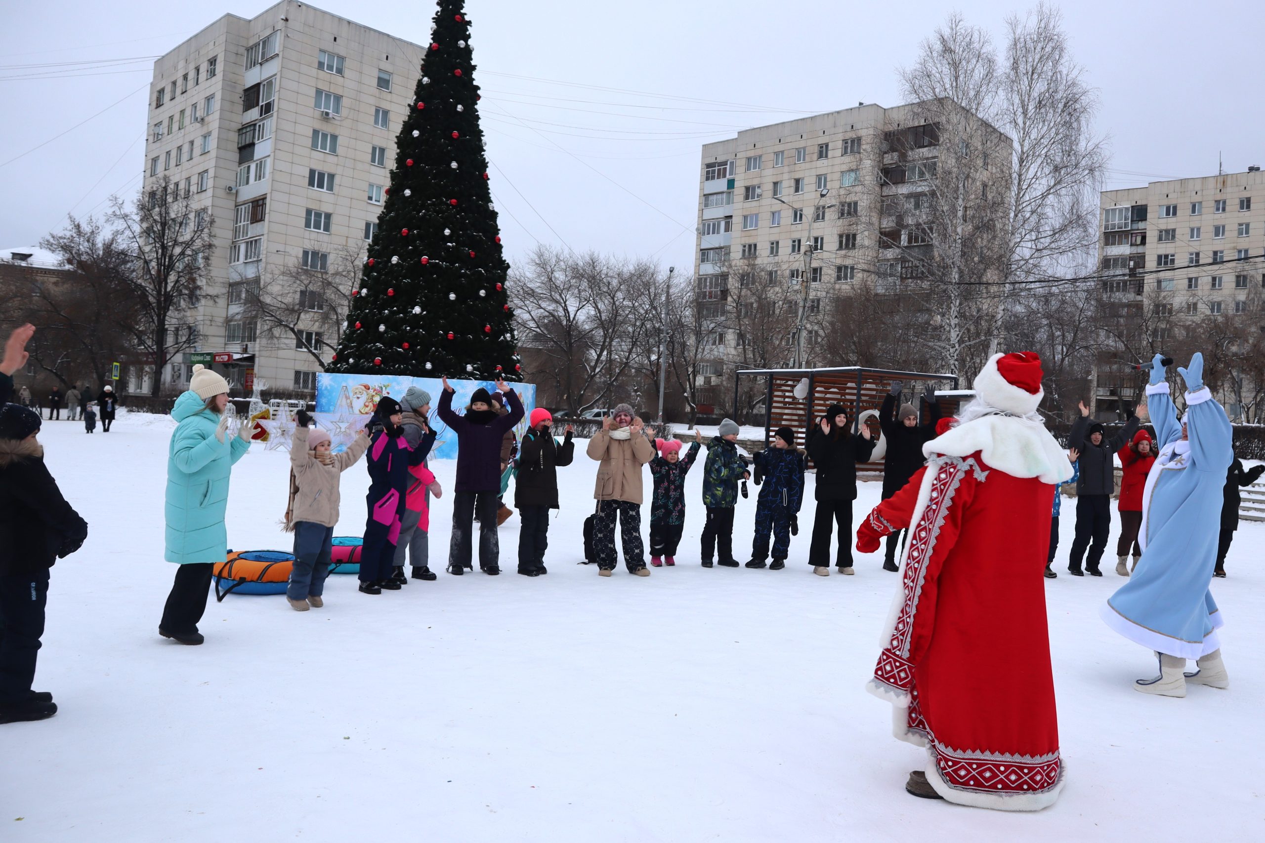 В гости к Дедушке Морозу!