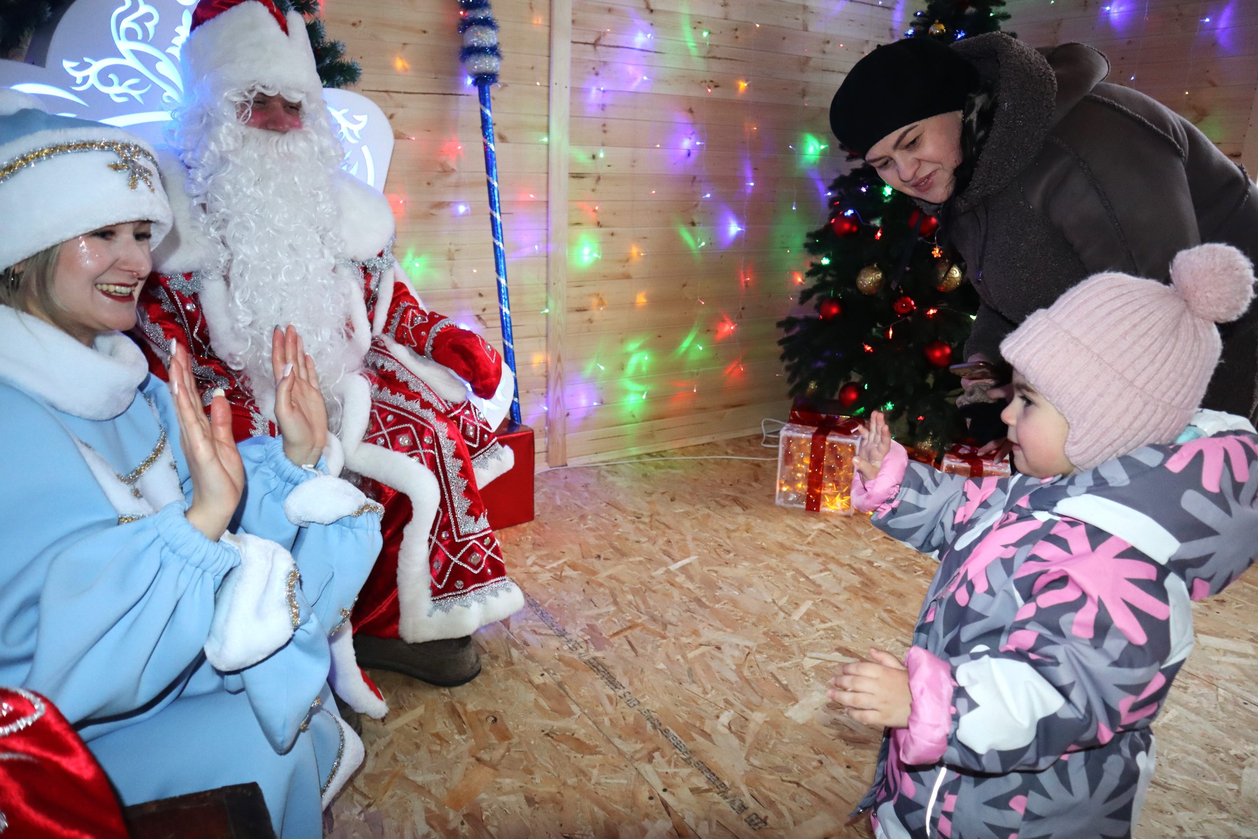 В гости к Дедушке Морозу!