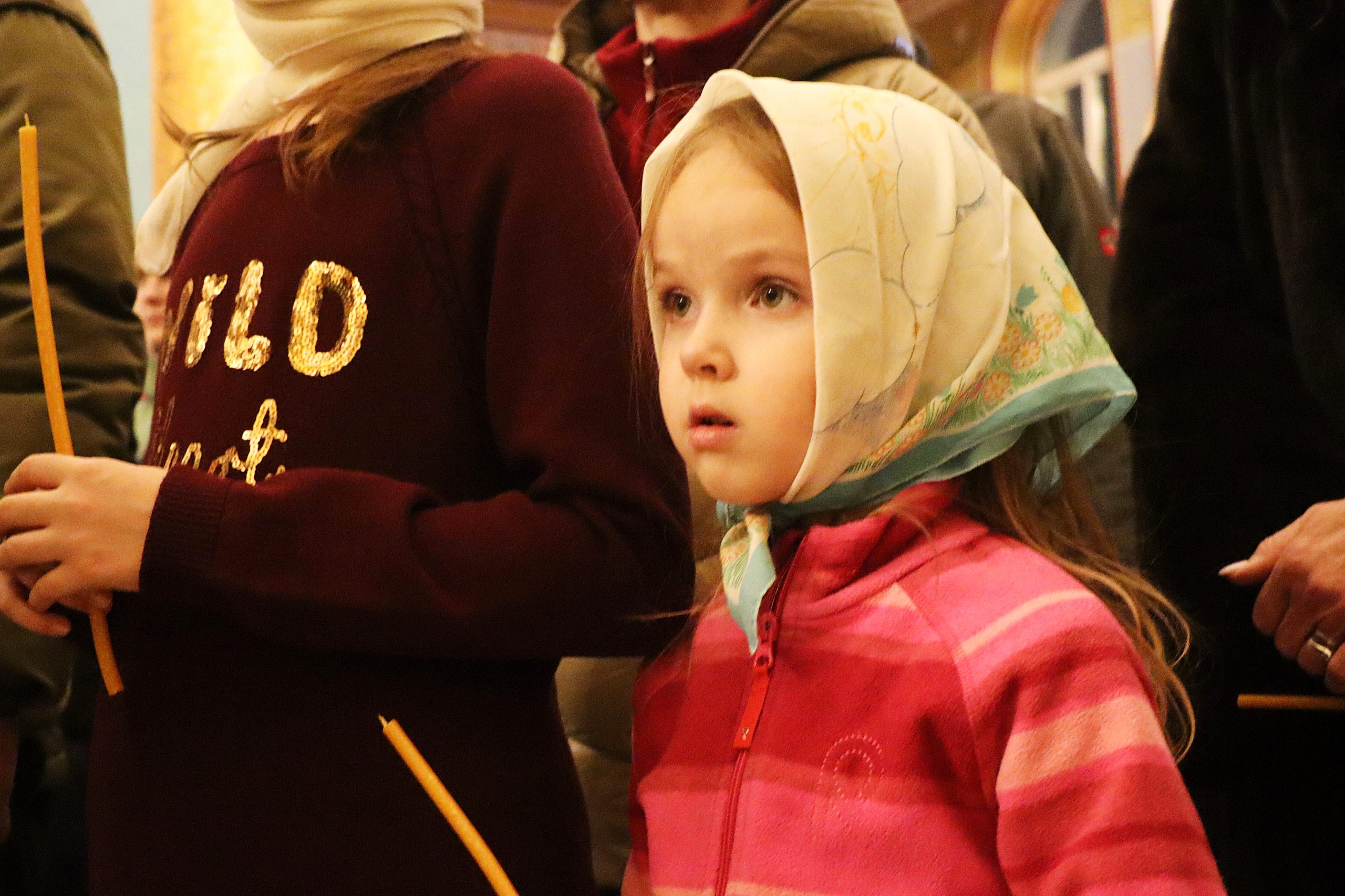 Верующие отмечают светлый праздник Рождества Христова!