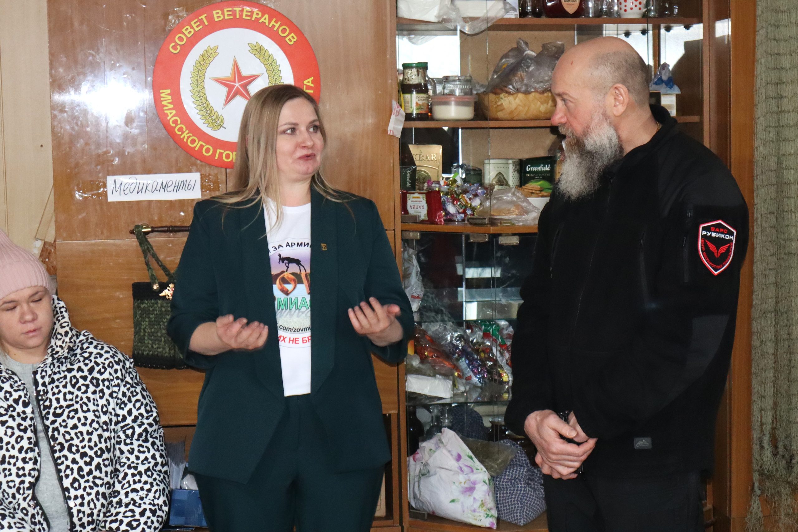 Депутат Госдумы, участник СВО Олег Колесников встретился с участниками движения «ZOV Миасса»