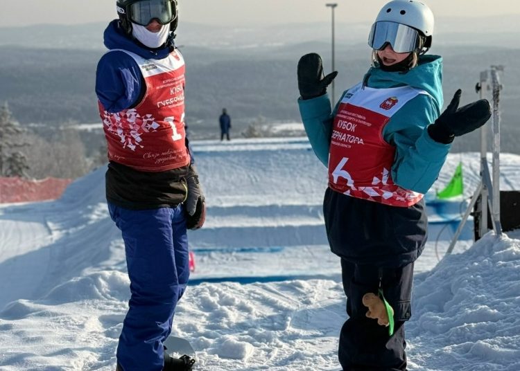 Сноубордисты из Миасса заняли места на пьедестале российских соревнований
