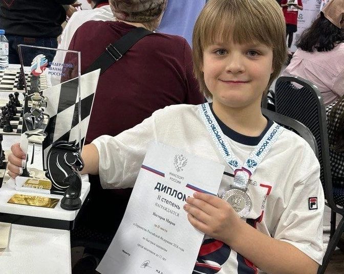 Мирон Нестеров — призер первенства России по быстрым шахматам