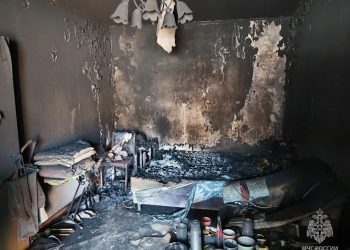 Житель Миасса погиб из-за оставленного у дивана светильника