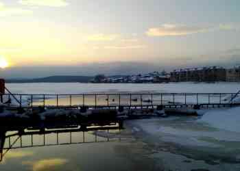 На плотинах Миасса начали сброс воды