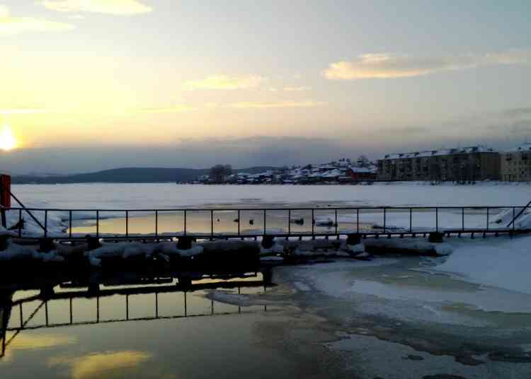 На плотинах Миасса начали сброс воды