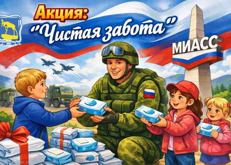 Бойцам – «Чистая забота»!