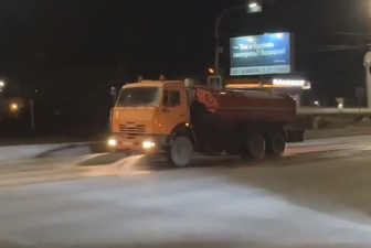 Работы по уборке и содержанию дорог ведутся в Миассе