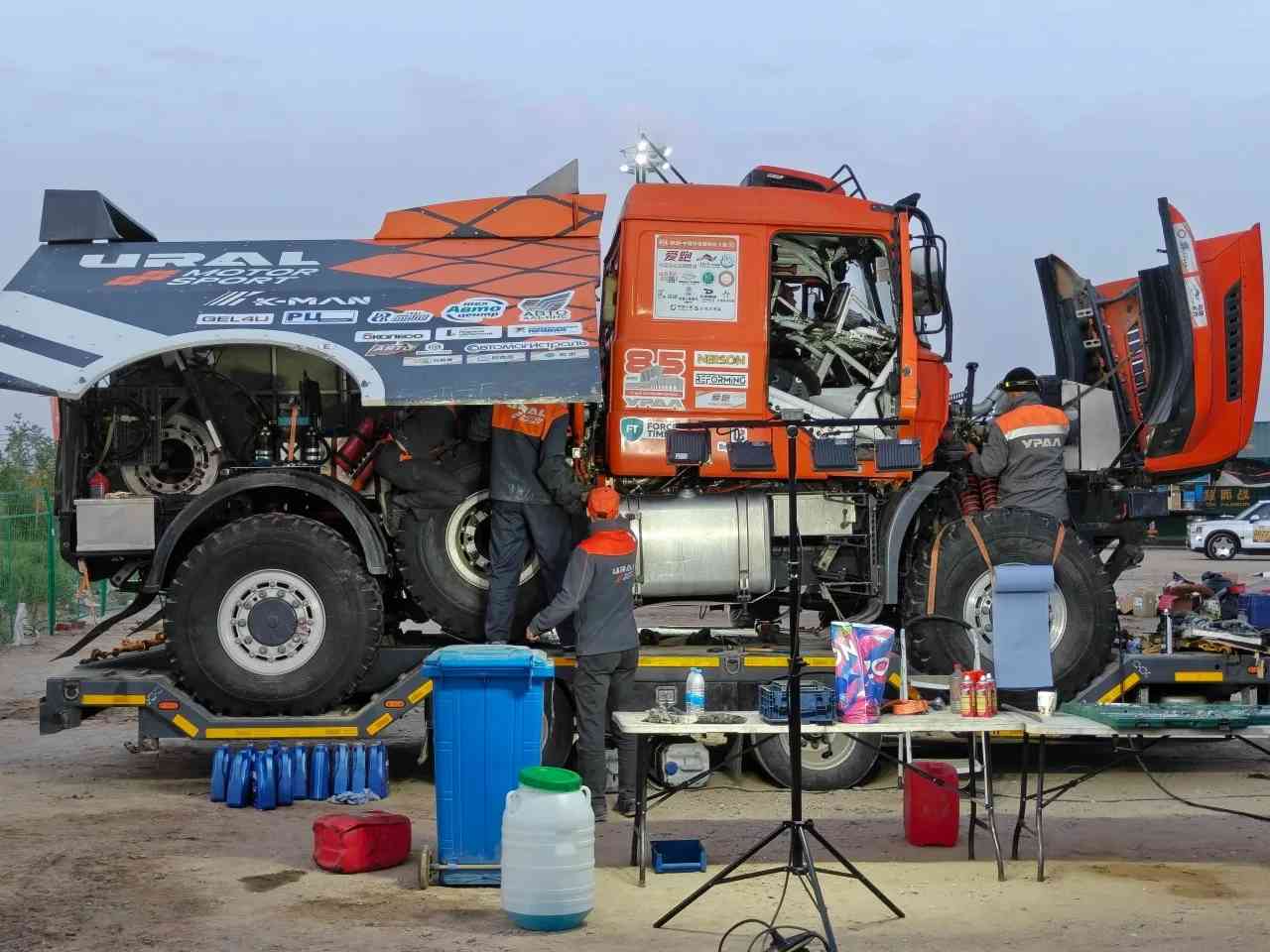 505-й «Урал» выбыл из гонки