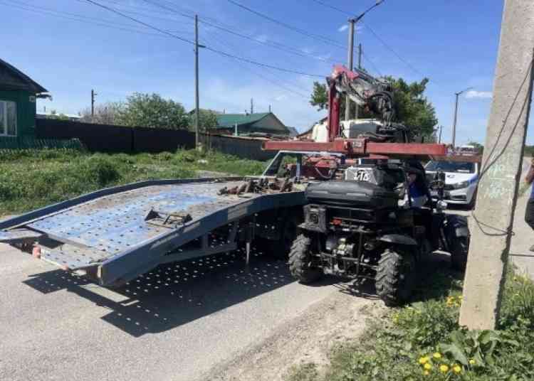 «Самурай» не помог: вездеход отправили на штрафстоянку в Миассе