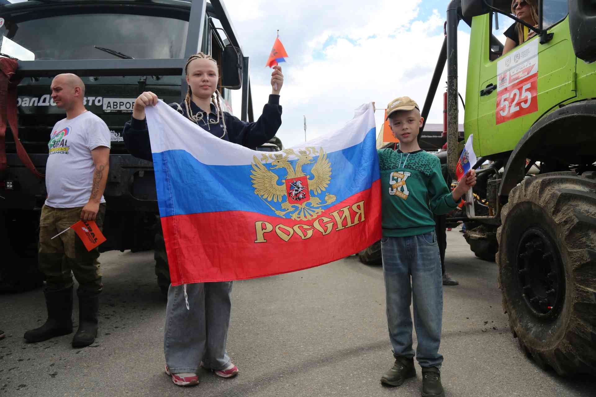 "УРАЛьский рубеж": через воду, камни и гряз!