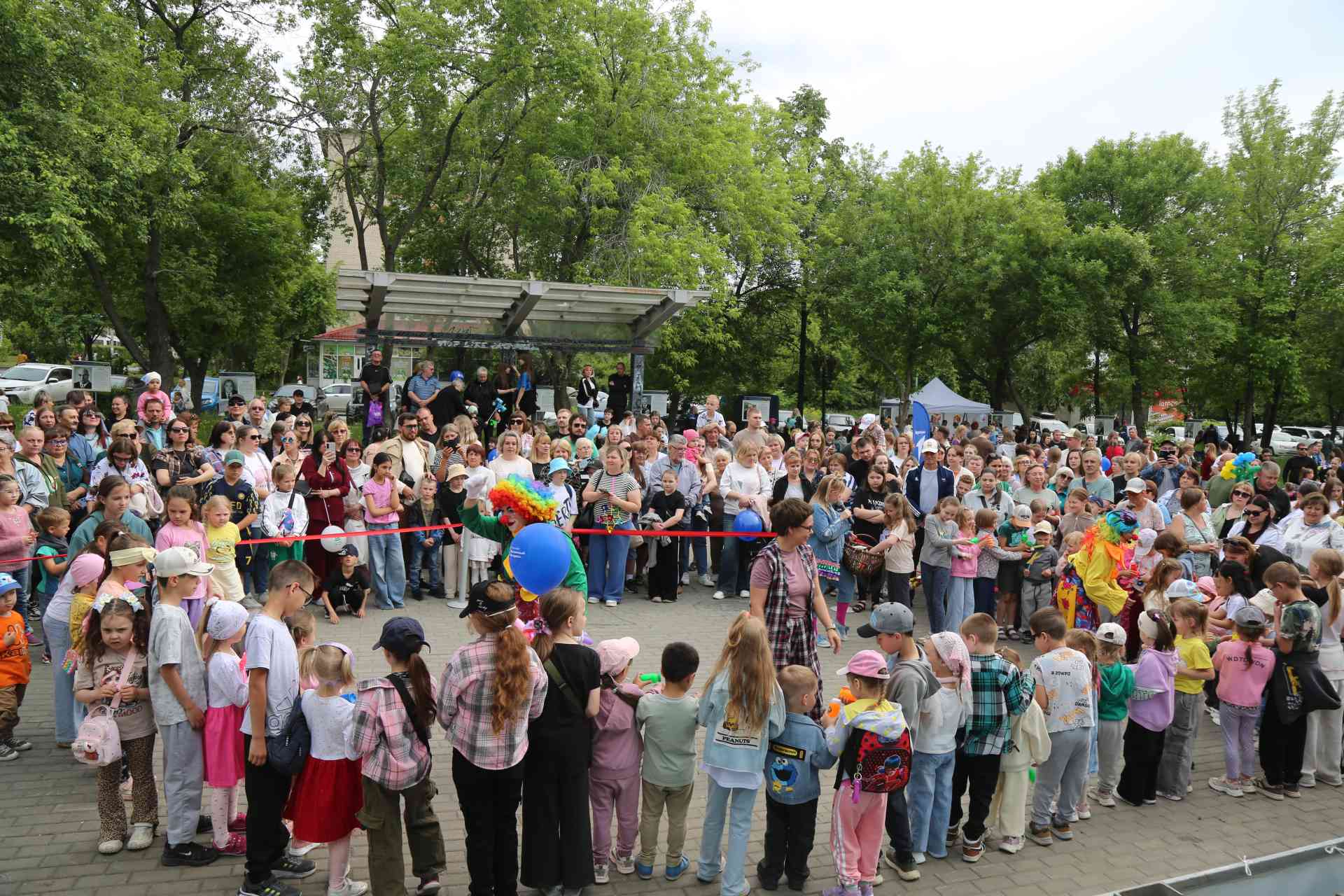 Праздник детства на бульваре Мира