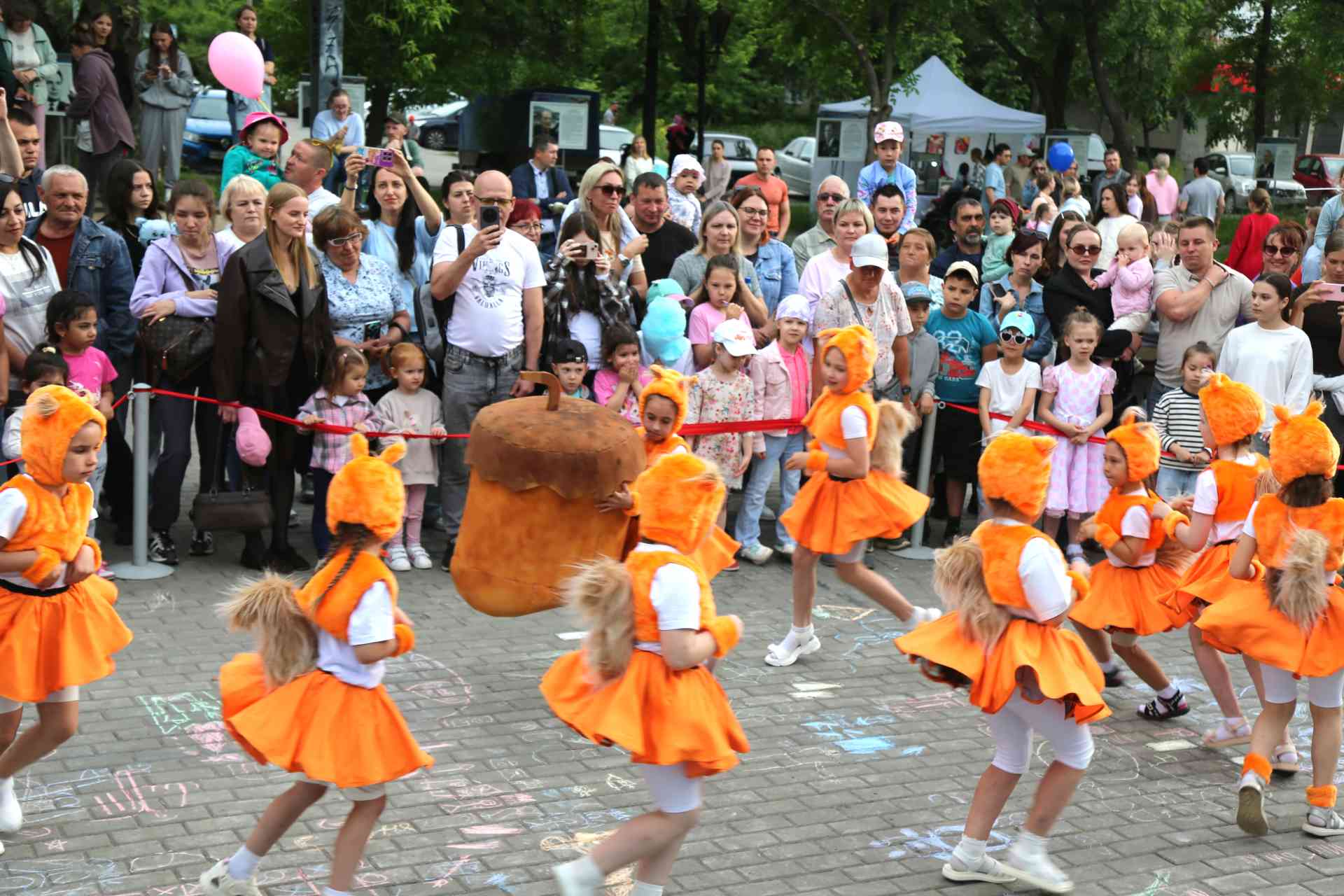 Праздник детства на бульваре Мира