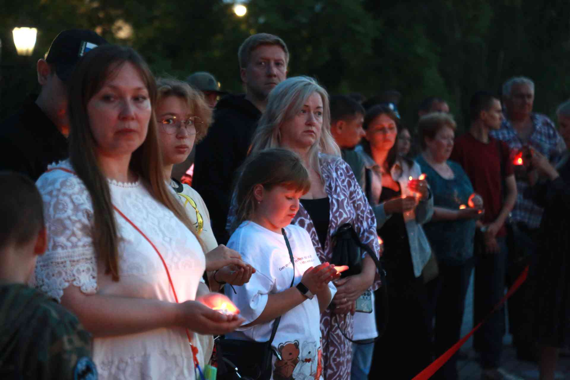 «Свечу памяти» зажгли в Миассе