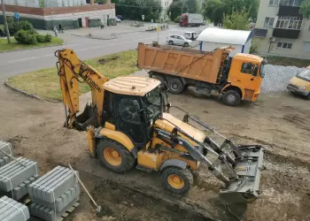 Масштабное благоустройство дворов продолжается в Миассе
