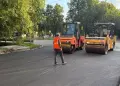 Ремонт дорог продолжается в северной части Миасса