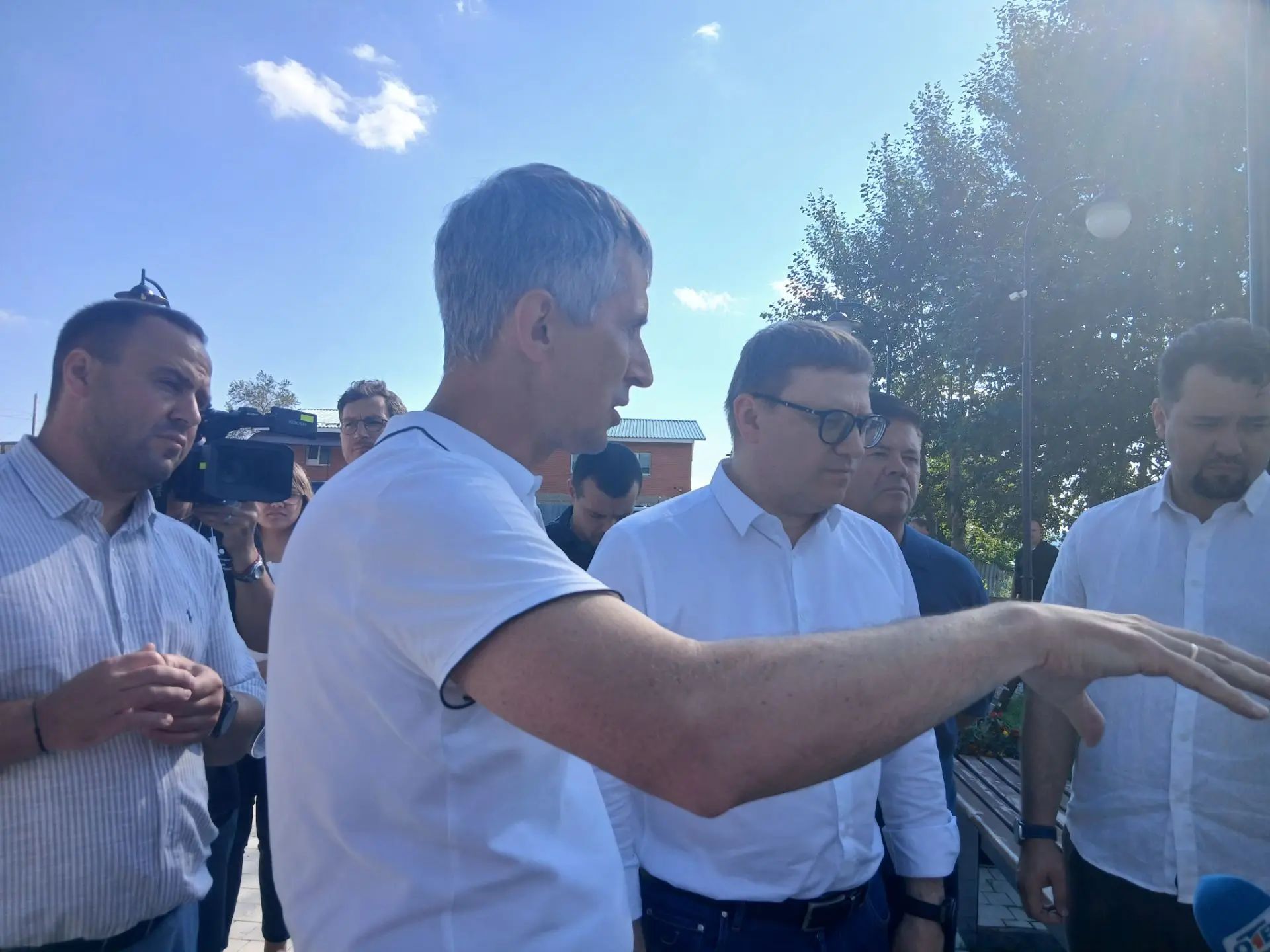 Губернатор Алексей Текслер работает в Миассе