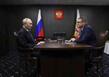 Владимир Путин провел рабочую встречу с Алексеем Текслером