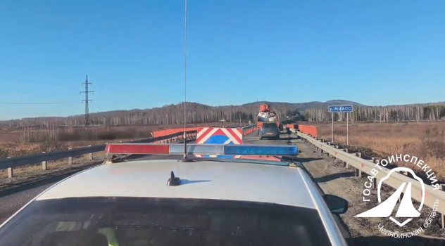 Реверсивное движение ввели на трассе М-5 под Миассом